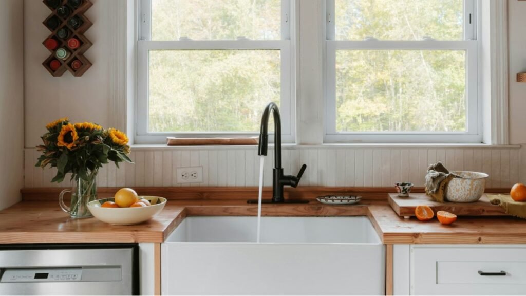 Évier qui fait glouglou avec le lave-vaisselle